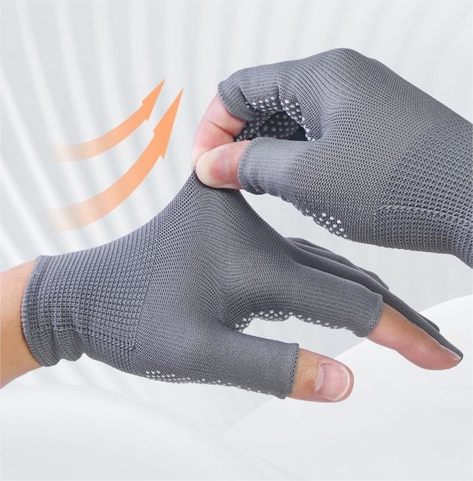 Warehousing Logistics Work Sorting Packaging Express Special Nylon Gloves Non-Slip Labor Protection Wear Nylon Gloves