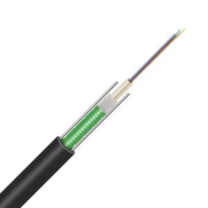China 2-24 Core GYXTW Central Tube Fiber Optic Cable with 24m Distance and ISO45001 Certification factory