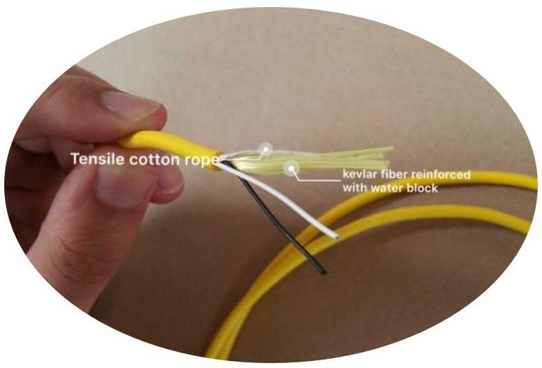 Hybrid Rov Umbilical Cable For Rov Power And Signal Transmission