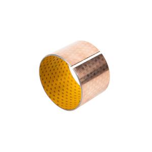 China Self Lubricating Sintered Bearing with Steel POM Porous Bronze for Boundary Lubrication factory