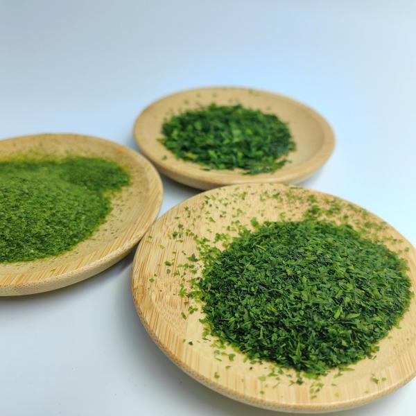 Ready To Eat Organic Umami Green Ulva Lactuca Seaweed Powder For Salads And