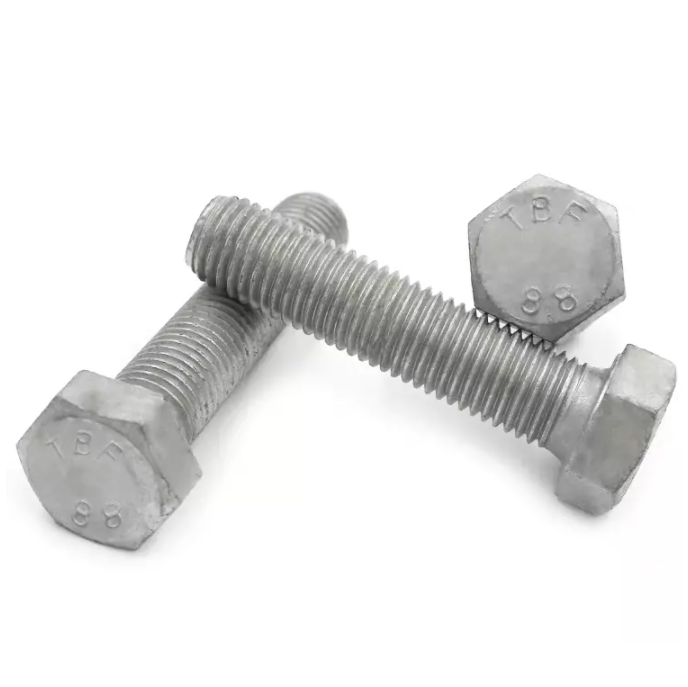 8.8 10.9 12.9 Grade High Strength Tensile Hex Head Bolt And DIN934 Hex Nut