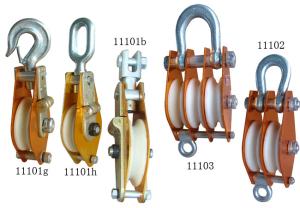 China Aluminium Alloy Hoisting Block with Nylon Sheave factory