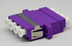 China Multi Mode Fiber Optic Adapter Low Insertion Loss With Long Flanged factory
