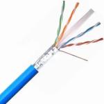 Wholesale Bulk FTP CAT6 LSZH Cable 23AWG 500ft Blue Jacket 550MHz High Speed