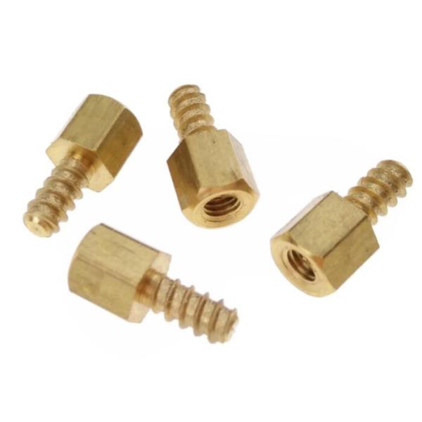 China Natural Finish M3 Male Female Hex Spacers For PCB Self Tapping Threads factory