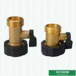 Customized Garden Hose Pipe Shut Off Valve Garden Brass One Way Water Hose