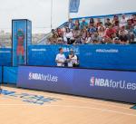 Football Stadium Display Screen Videotron P10 LED Perimeter Advertising System