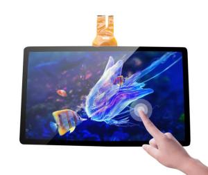 China Waterproof 65&quot; Super Amoled Capacitive Touchscreen Glass Sensor With USB Port factory