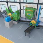 Aluminum Copper Wire Radiator Shredder Hammer Mill Metal Crusher Scrap Steel
