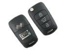 Hyundai Car Remote I10 I20 I30 Ix35 RKE-4A02 , 433mhz Car Alarm Flip Key