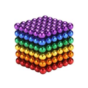 China Wholesale 216pcs 5x5x5mm Sphere Magnetic Ball Colorful Mini Round NdFeB Magnets factory
