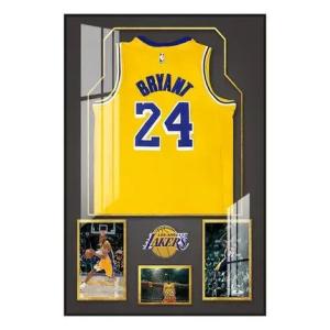 China Aluminum Alloy Crystal Porcelain Painting Oil Painting Wall Art With HD NBA Star's Clothes factory