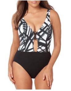 China Comet Ursa Plunge One Piece Swimsuit factory