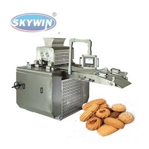 China Width 400mm SS304 Cookies Wire Cutting And Dropping Machine factory