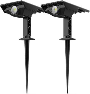 China Solar Spot LightsOutdoor Adjustable LED Beam Angle Outdoor Solar Spotlight factory