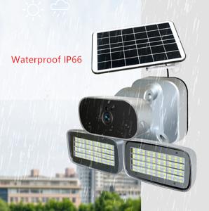 China Plastic Rechargeable IP66 12000mAh 0.75W WIFI IP Camera factory