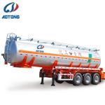 Saudi Arabia Aramco 5454 Aluminum Alloy Fuel Tank Semi Trailer with 50000liter
