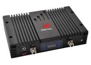 China Uninterrupted GSM DCS 3G 3 Band Mobile Signal Repeater For Hotel factory
