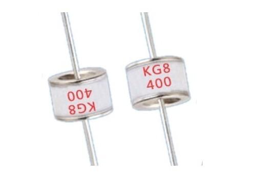 China KG8 Series GDT 8x6mm 2 Electrode Switching Spark Gaps 110V-800V Surge Arrestors Ignition Of HID Lamps factory