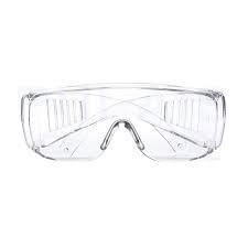 China Plastic Medical Safety Goggles Laboratory Sterilized Eyewear Transprent Color factory