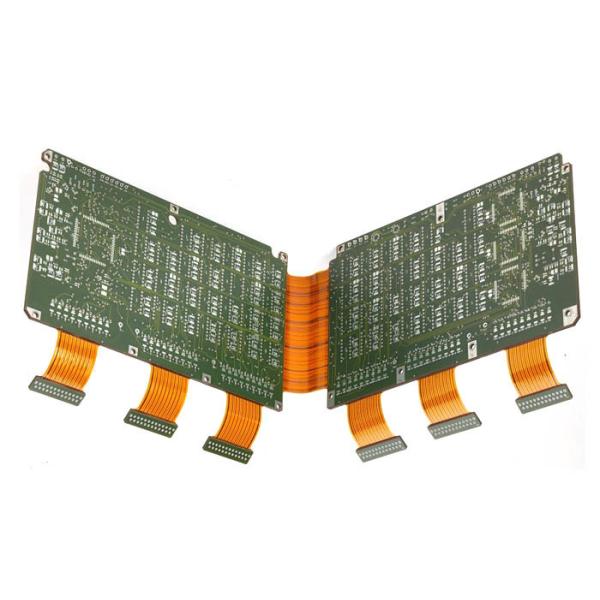 OEM Double Sided Rigid Flex PCB Sample Prototyping Design HASL Surface Finishing