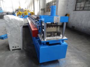 China Light Steel Structure Roll Forming Machine For Twin Row Customized Profile factory
