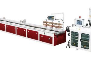 China JWELL Profile Extrusion Machine PE Marine Pedal Making Machine factory