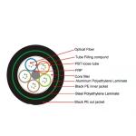 48 Core Pe Sheath Frp Strength Armored Fiber Optic Cable Stranded Loose Tube