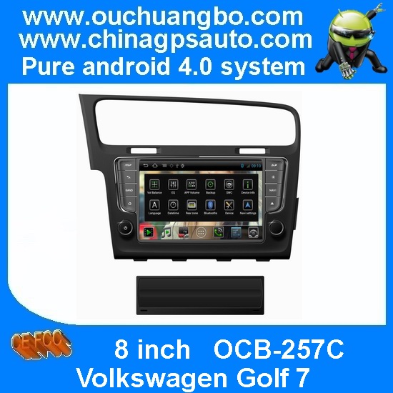 Ouchuangbo Car DVD S150 Android 4.0 for Volkswagen Golf 7 Radio TV USB SD iPod Steering Wh