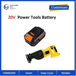 China 20V Rechargeable Li-Ion Power Tools Battery Cordless Drill Parts For 18V Replacement factory