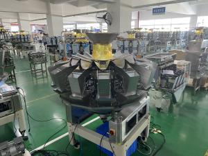China Food Grade Multihead Combination Weigher Packing System SUS304 Puffed Snacks factory