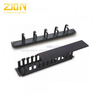China 1/2U Cable Manager 19 Rack Cable Management , Date Center Accessories , from China Manufacturer - Zion Communiation on sale