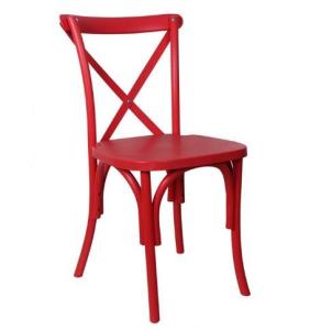 China Resin Plastic China Crossback Chair for Restaurant,Hotel,Wedding Event factory