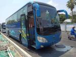 LHD Manual Yucai Used Luxury Bus 55 seat Euro 3 Diesel Used City Bus