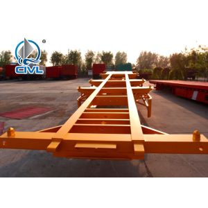China Skeleton Semi Trailer Container trailer With 2 Axle /  4 Axle For Vietnam on sale