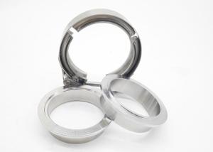 China 3&quot; 2.2mm Exhaust V Band Clamp Interlocking Flange Set factory