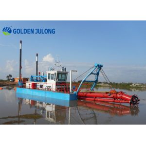 Modular Structure Sand Suction Dredger With 12 M Dredging Depth Sand Dredger