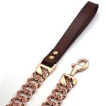 15mm Gold Stainless Steel Heavy Duty Dog Chain Leads Walking Dog Training