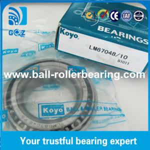 China LM67048/10 LM67048 Automobile Single Row Bearing KOYO 31.750x59.131x15.875mm factory