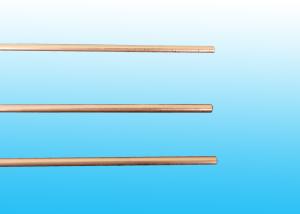China Copper Coated Compressor Tubes , Double Wall Weld Pipes 3.6 * 0.5 mm For Refrigeration System factory