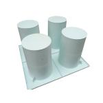 SMC Fiberglass Components FRP Building Template Waffle Slab For Dust Free