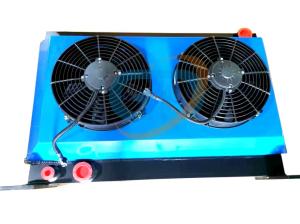 China Concrete Pump Oil Cooling Fan Assembly Oil Radiator 1020000220 001620518A0004000 factory