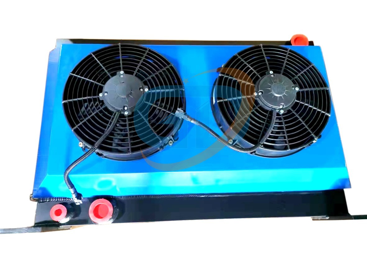 Concrete Pump Oil Cooling Fan Assembly Oil Radiator 1020000220 001620518A0004000