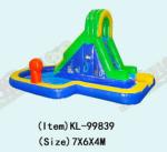 Children Fun Park Inflatable Giraffe Animals Slide For Rentals
