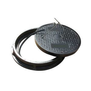 UV Stable D400 Composite Round Manhole Cover For Construction