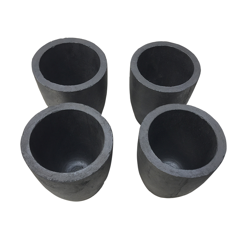 High Temperature Silicon Carbide Graphite Crucible with Fine Structure 1kg Capacity