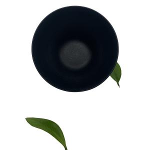China 7'' Round Restaurant Melamine Soup Bowl Dinnerware Matte Black factory