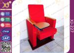 Red Fabric Auditorium Hall Theatre Seating Living Room Furniture