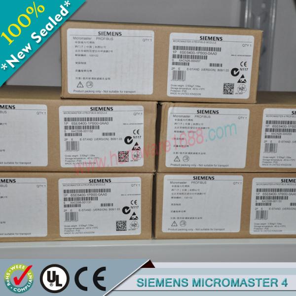 China SIEMENS Micromaster 4 6SE6400-0EN00-0AA0 / 6SE64000EN000AA0 factory